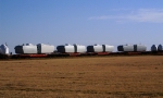 KRL flats loaded with wind turbines